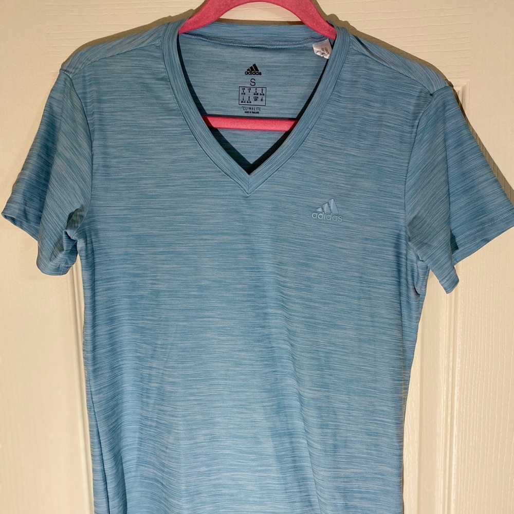 ADIDAS V-NECK EXERCISE T-SHIRT